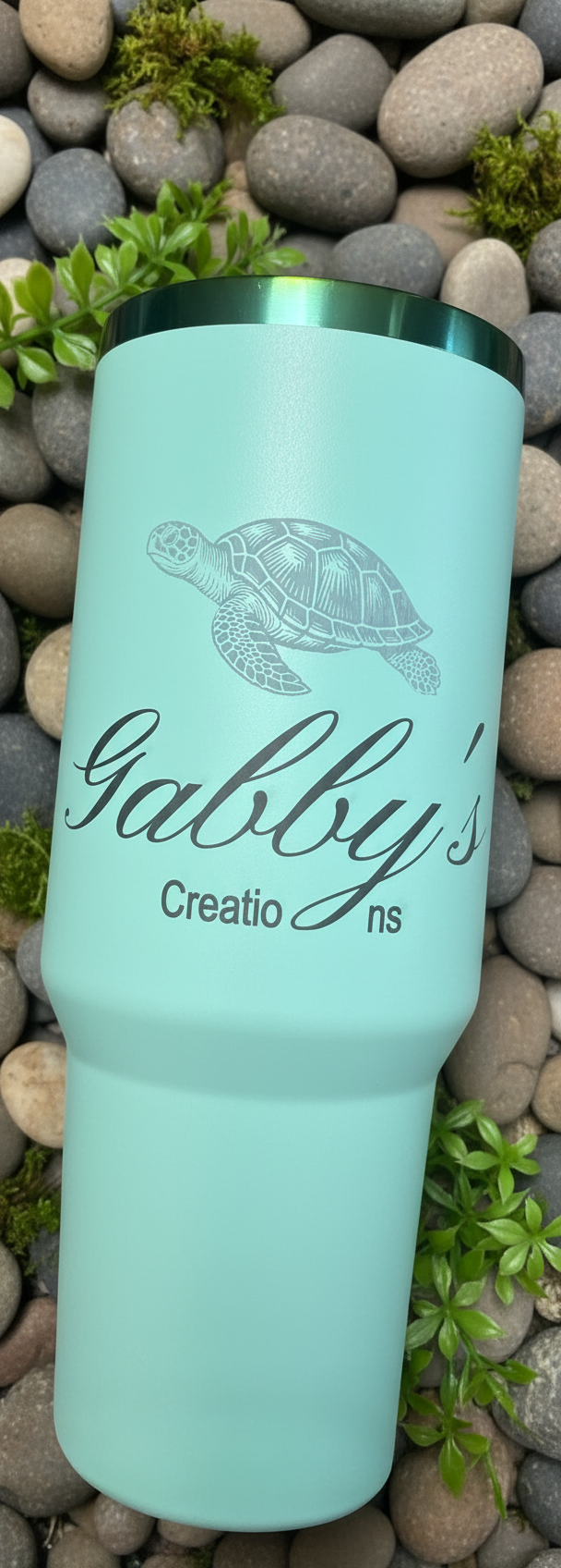 40 oz Double-Walled Stainless Steel Travel Mug – Personalized