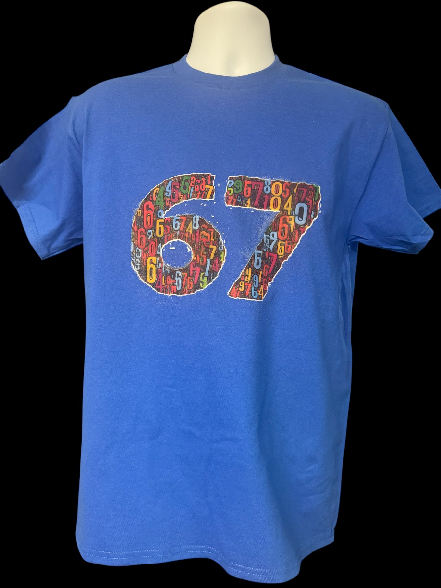 T-shirt, short sleeve with 67 design