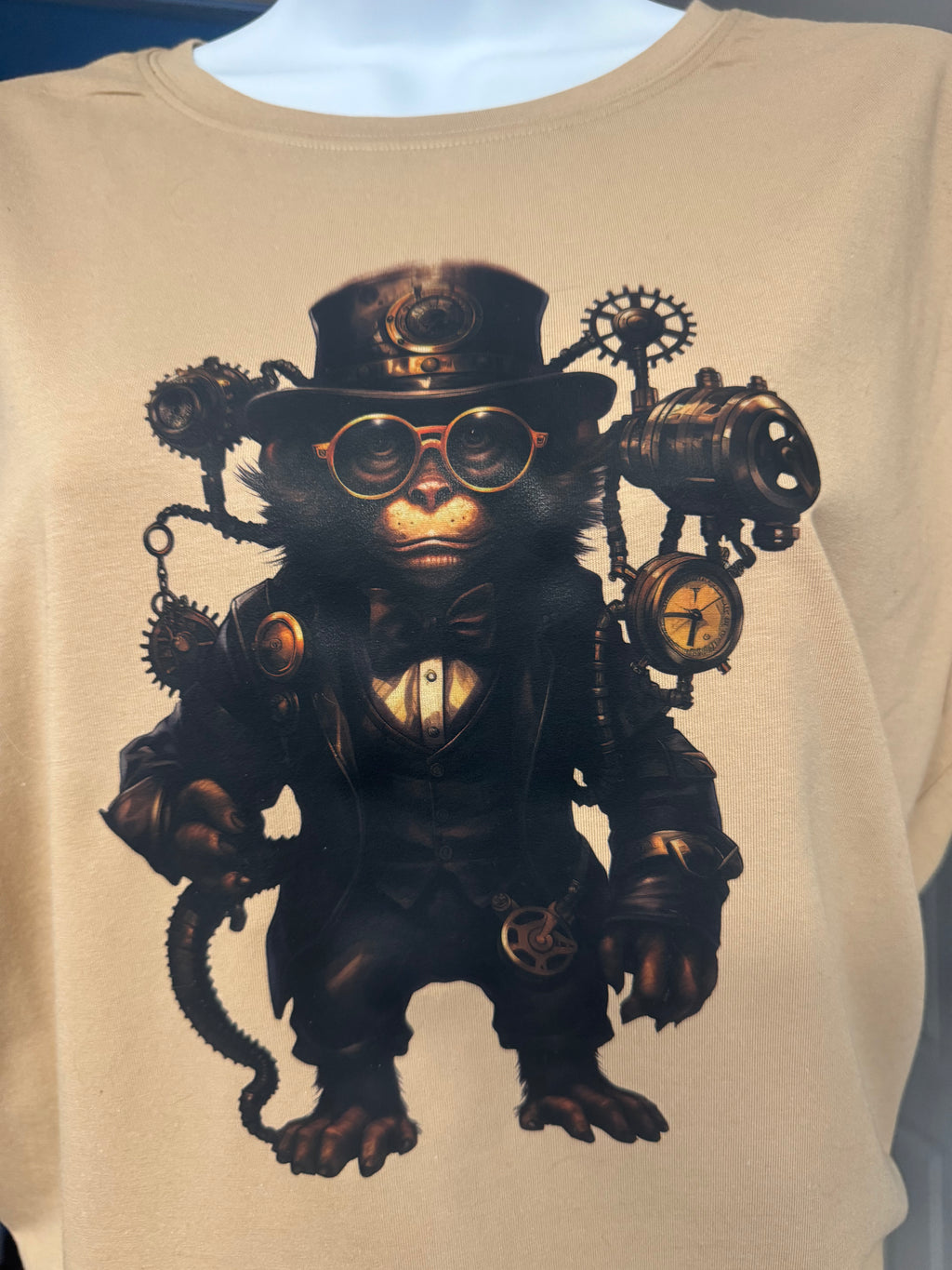 Steampunk Monkey Tshirt