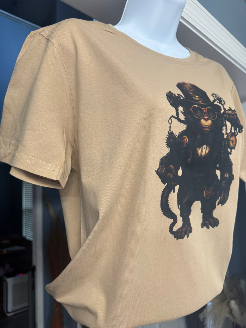 Steampunk Monkey Tshirt