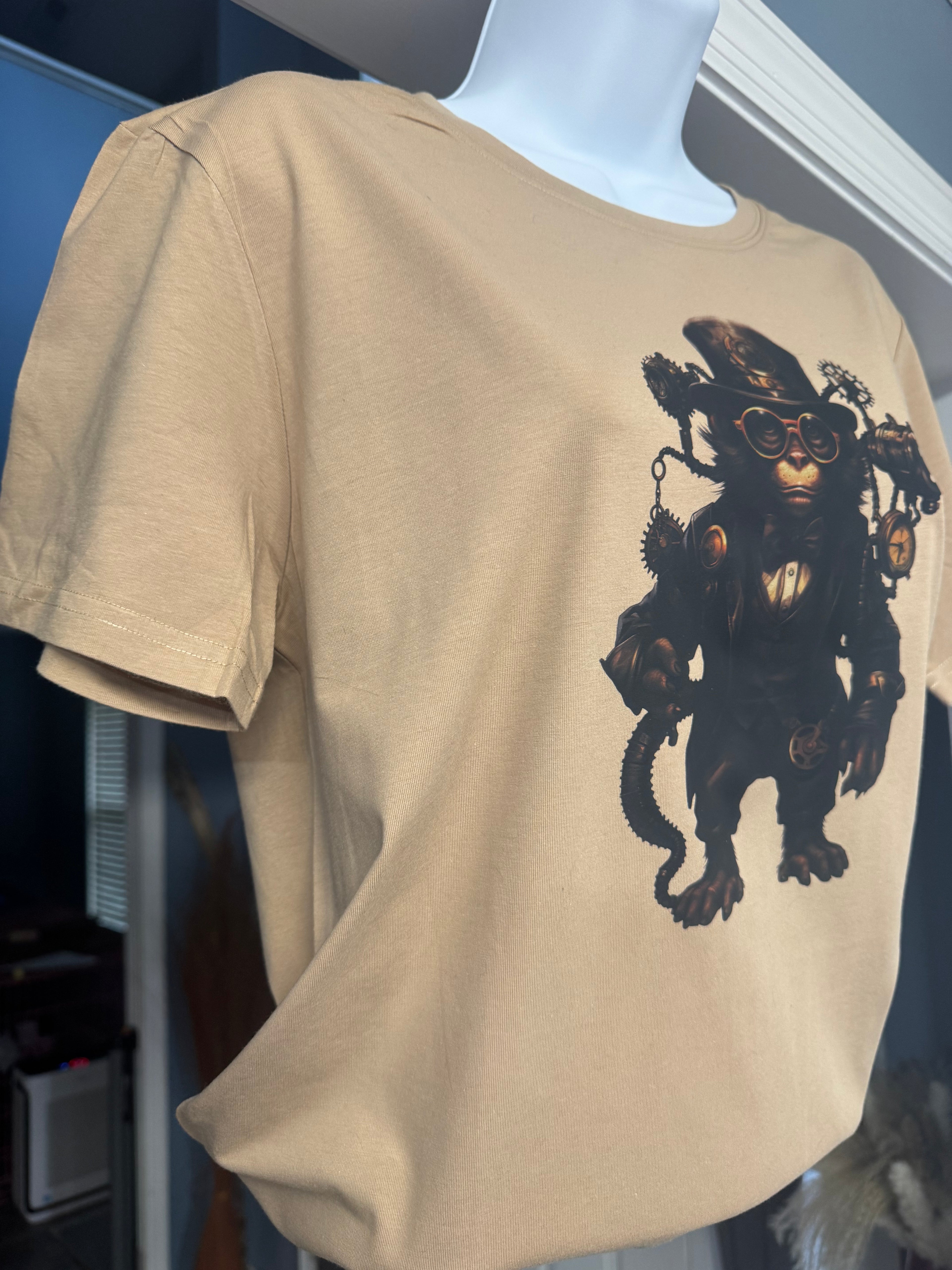 Steampunk Monkey Tshirt
